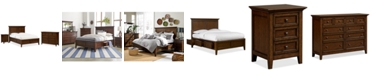 Furniture Matteo Storage Platform Bedroom 3 Piece Bedroom Set, Created for Macy's,  (King Bed, Dresser and Nightstand)